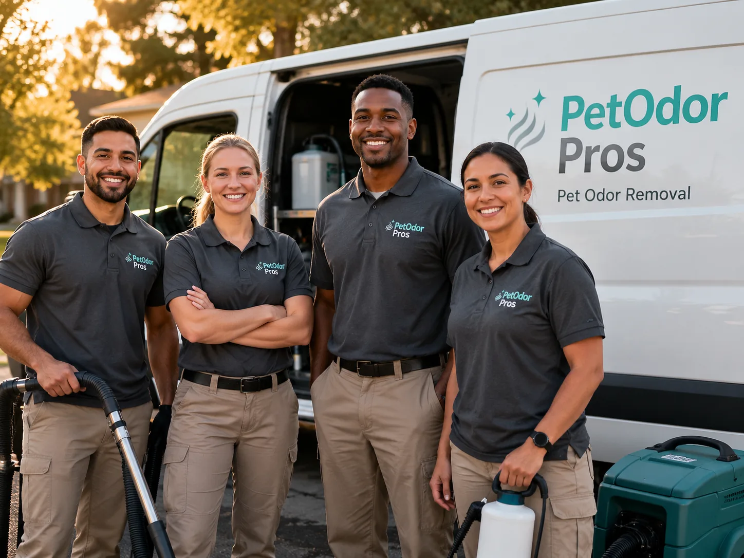 Pet Odor Removal team serving Goodrich, ND